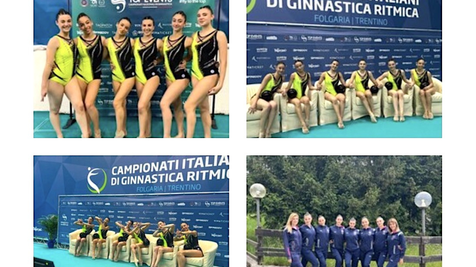 Ritmica, ottimo risultato per ragazze Gold Twirling Oleggio a Campionato Nazionale 